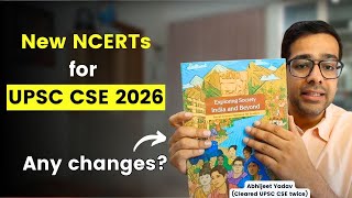 NCERT booklist for UPSC CSE 2027 | New NCERTs for UPSC