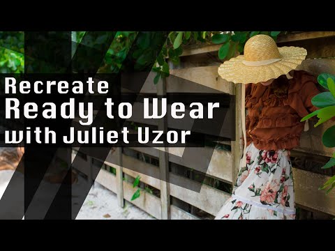 Recreate Ready to Wear with Juliet Uzor | Ruffle Blouse Hack | Add ruffles to Anything
