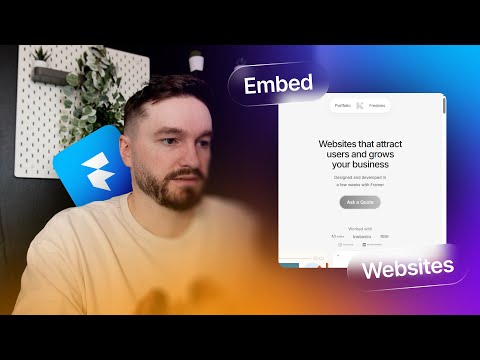 Embed External Websites | Quick Framer Tutorial