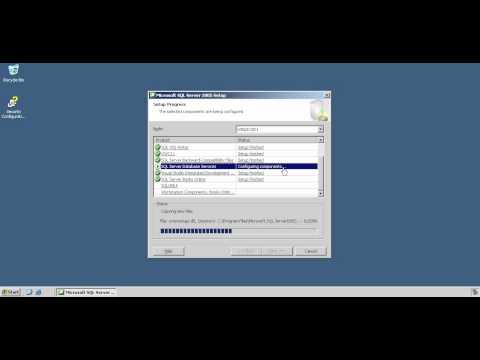 14  MS SQL Server 2005 failover cluster installation