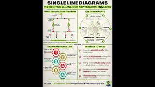 Electrical Single Line Diagrams #powersystems #powersystemprotection