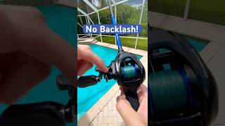 How to use a Bait Caster! (NO Backlash) 🔥