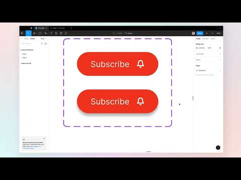 Figma - Hover animations using components