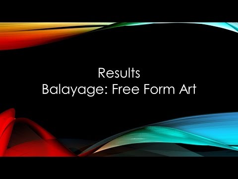 Results Balayage Free Form Art COS 320505