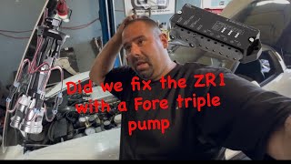ZR1 Fore Triple pump gets us ready for our 1000+rwhp goal 