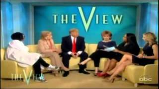 Donald Trump On The View 03/23/2011 Trump  Wants to See Obama's Birth Certificate