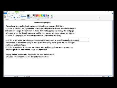Implementing Paging