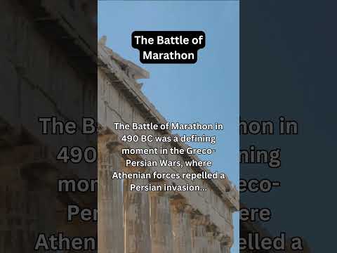 The Battle of Marathon: Turning the Tides of History 🏛️⚔️