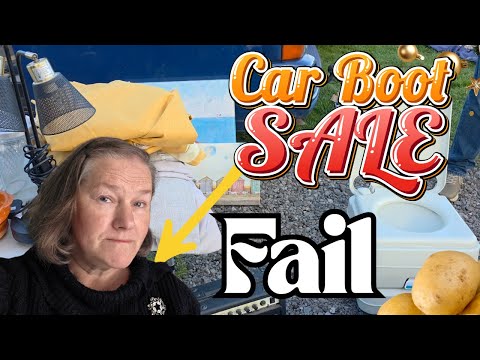 Solo Thrift Adventure — Torksey Car Boot Sale: Part 2 The Fail (POV)