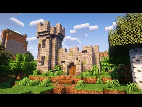 Minecraft Survival Starter Castle Tutorial!