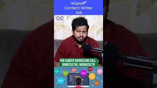 Wiproలో Content Writer Job | CYC | Career Guidance Call: 8688253795 #cycclips