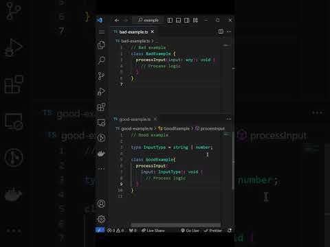 Clean Code - Use of unknown for Dynamically Typed Values #cleancode #programming #typescript