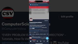 Upload a Video to The X Application Using an iPhone 15 Pro Max #shorts #shortsvideo #youtubeshorts