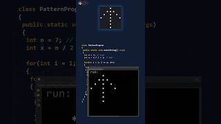 Arrow pattern program in less than 60 seconds #shorts #shortvideo #shortsfeed #softethics