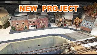 We are starting a major project on our model railroad layout!
