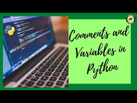 #Comments and #Variables in #Python