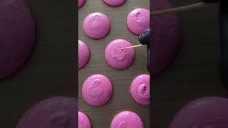 Next Step making Macaroon #macaron #macaroons #bakingdemobakery