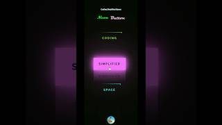 Neon Hover Effect on Buttons. #html #css #frontend #tutorial #shorts