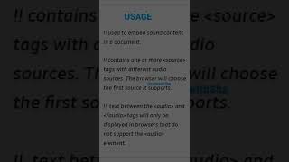 HTML guide . audio tag #its_programmer #CodewithSha #coding #viralvideo #trending #webdevelopment