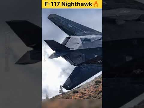 US most advance aircraft f117 nighthawk | worlds first stealth aircraft
