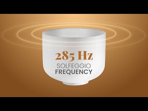 285 Hz Solfeggio Frequency | Crystal Singing Bowl Sound Meditation | Deep Healing & Restoration