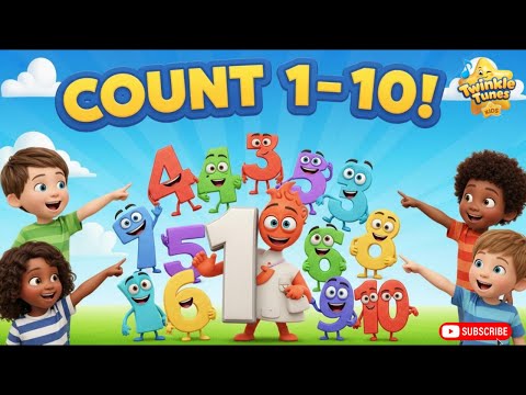 123 Song for Kids | Learn Numbers 1 to 10 | Fun Counting Nursery Rhyme
