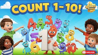 123 Song for Kids | Learn Numbers 1 to 10 | Fun Counting Nursery Rhyme