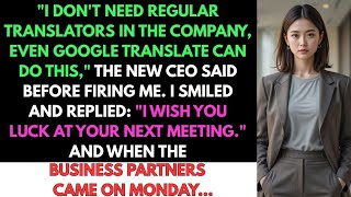 “I Don't Need Translators In The Company, Even Google Translate Can Do This” CEO Said And Fired Me