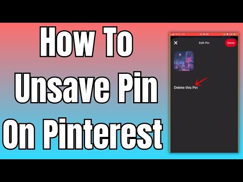 How To Unsave Pin On Pinterest