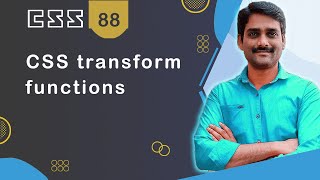 CSS transform Functions - CSS Tutorial 88 🚀