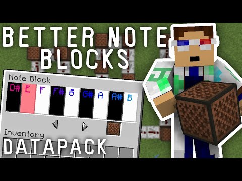 BETTER NOTE BLOCKS Datapack Showcase