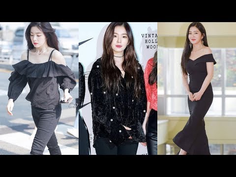 Red Velvet Irene, QUEEN OF BLACK OUTFITS (fashion)