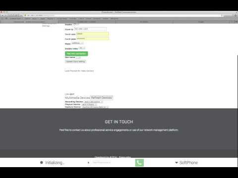 Cloverhound Softphone Demo