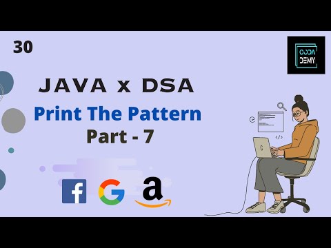 print the pattern part 7 | @Codademy  #javawithdsa #dsa #javaprogramming #bengali #bangladesh