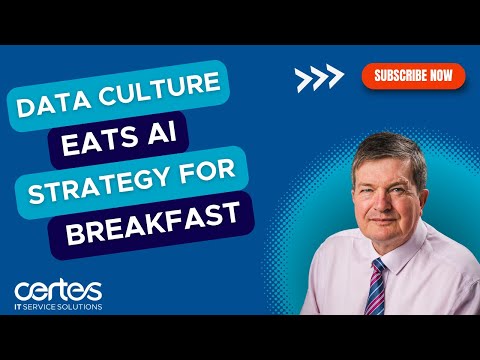 Data Culture Eats AI Strategy For Breakfast (Part 1)