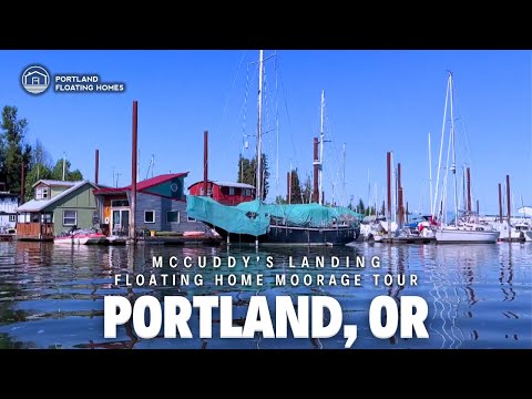 McCuddy's Landing in Scappoose.  Portland Floating Homes!