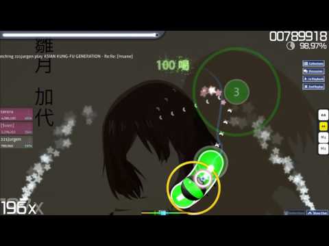 [osu!] ASIAN KUNG-FU GENERATION - Re:Re: (321jurgen)