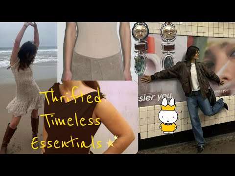 my ultimate timeless thrifted wardrobe essentials wish list! (cowgirl edition)