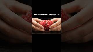 Your birth month = Your fruit pet #asmr #aiasmr #pets #fruit