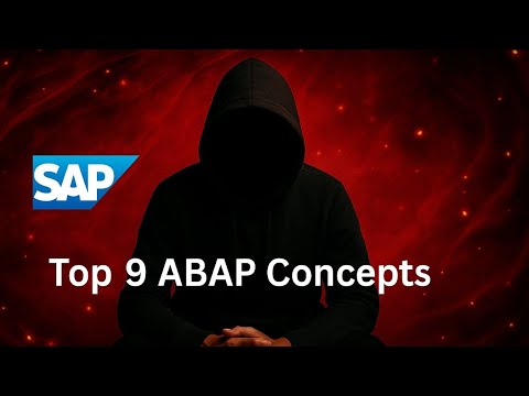 Top 9 ABAP Concepts Every SAP Beginner Must Know | Internal Table, Function Module & More!