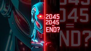 AI Predicts Humanity’s END in 2045 😱 | Scary Future Shorts #shortfeed #facts