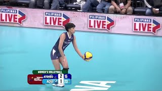 Shai Nitura SOARS ON THE TARAFLEX for AdU vs. Ateneo in set 3 🔥 | UAAP Season 87 Women’s Volleyball