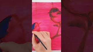 Original Art Process #chickadee #originalart #artprocess #arttime #oilpainting #processart #art