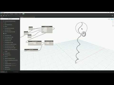 Parametric Helix in Dynamo to Revit