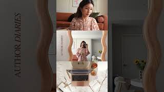 A cozy productive writing vlog 📖🖋️ #author #authortube #writingabook #writingvlog