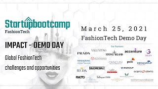 SBC IMPACT - DEMO DAY Global Fashion Tech challenges and opportunities