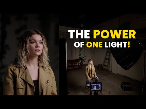 One Light Cinema Lighting Techniques 101 - With the Nanlite 300B MK2