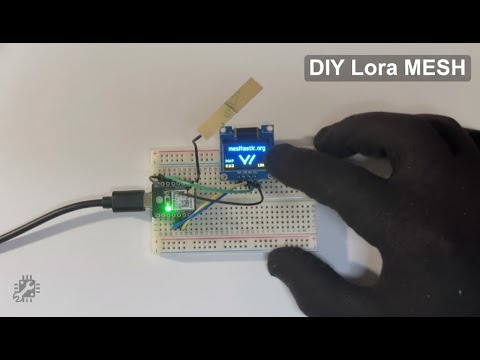 DIY Meshtastic Node XIAO ESP32S3 & Wio SX1262 Prototyping