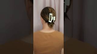 clawclip easy hairstyle #hairstyle #shortvideo #shorttutorials