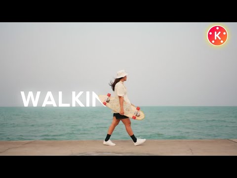 Reveal Text As You Walk Kinemaster | masking | Transition | Tutorial 2024